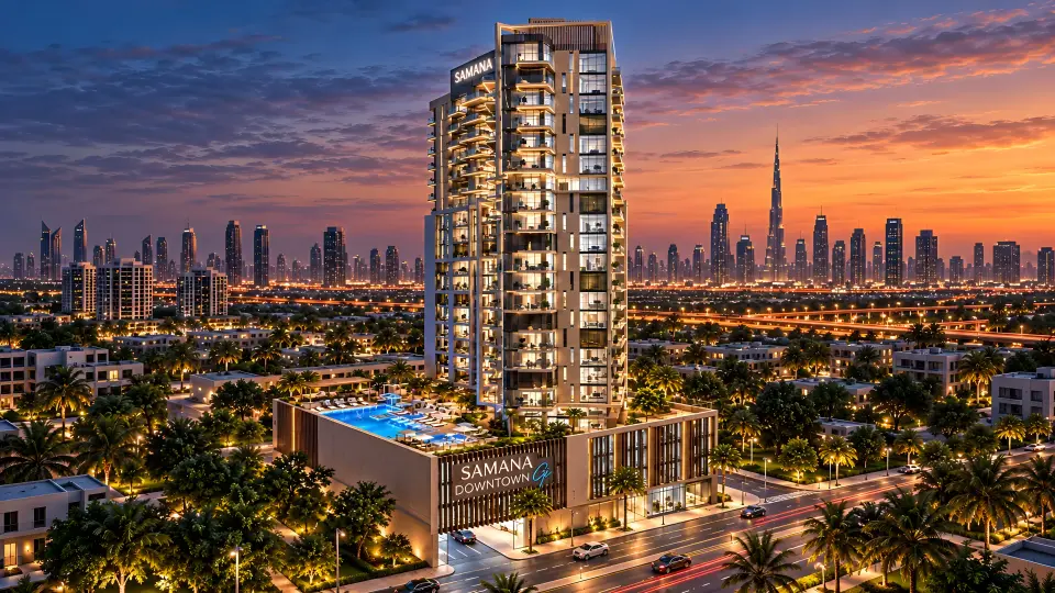 Samana Downtown One by Samana Developers in Downtown Jebel Ali