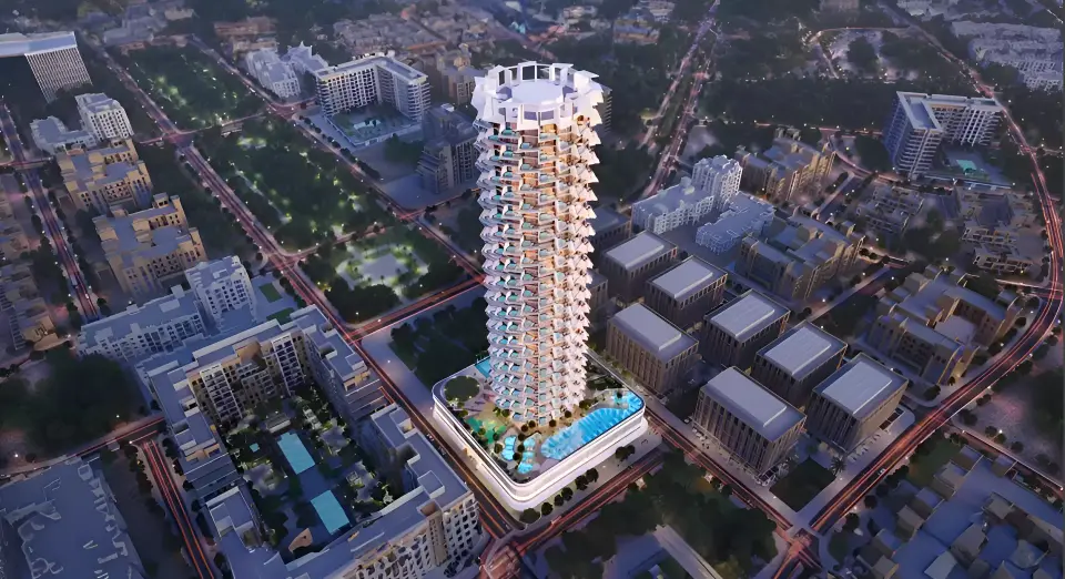 Binghatti Grove by Binghatti Developers in Jumeirah Village Circle