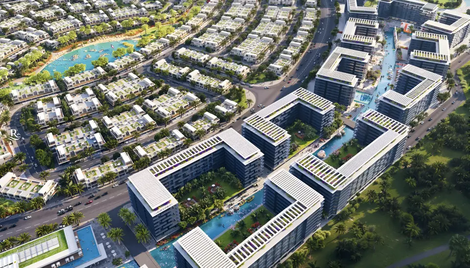 Damac Properties 开发的 Damac Riverside Views,位于 Damac Riverside