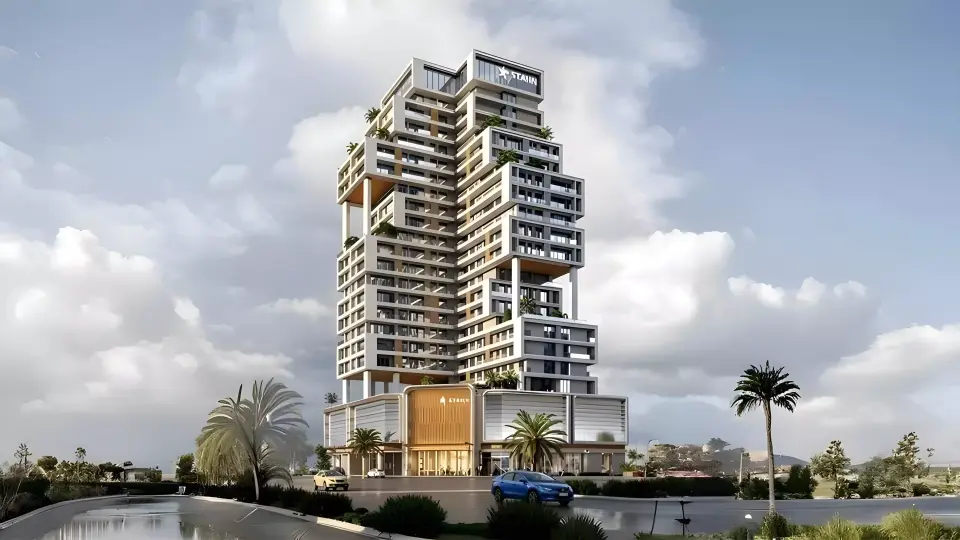 Stamn Mia Tower by Stamn Real Estate Development in Nad Al Sheba