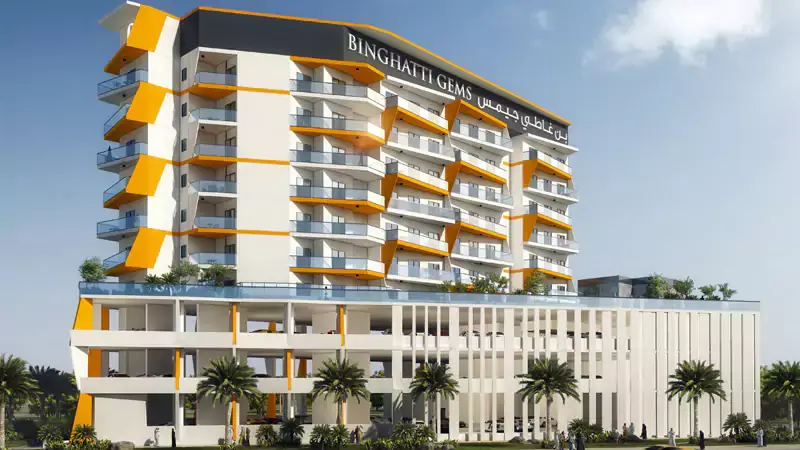 Binghatti Gems by Binghatti Developers in Jumeirah Village Circle