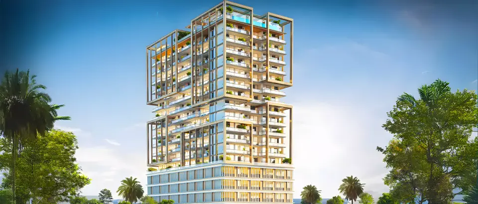 Celesto Tower 3 par Tarrad Development à Dubai Land Residence Complex