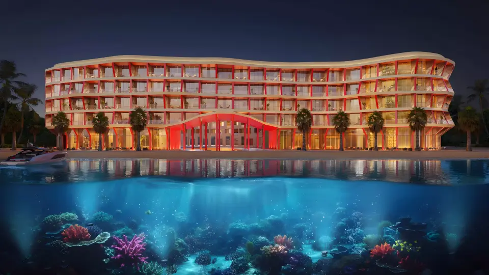 Buddha Bar Hotel and Floating Residences by Buddha Bar Real Estate Development in The World Islands