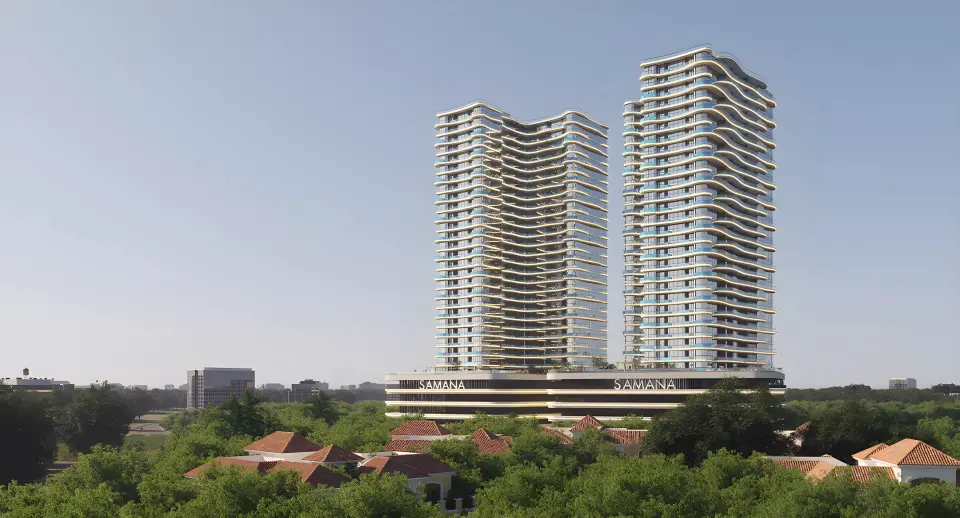 Samana Barari Twin Towers by Samana Developers in Majan