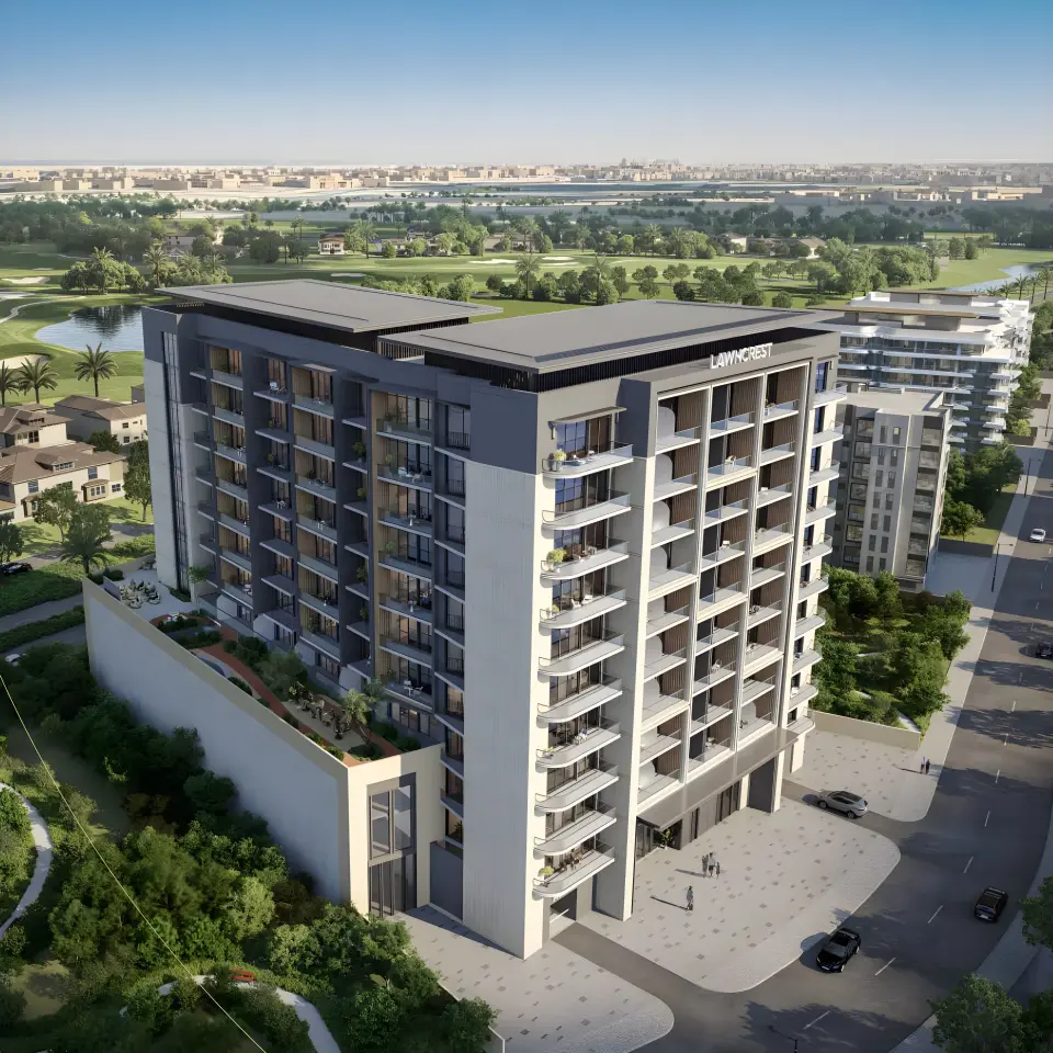 Lawncrest by Zimaya Properties in Dubai Production City (IMPZ)
