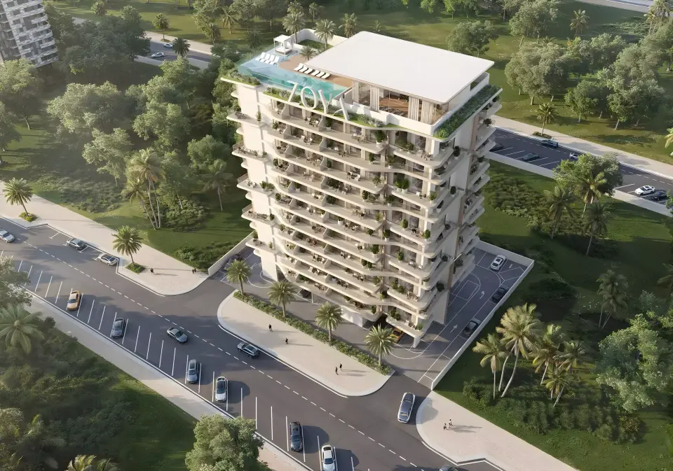 Izel by Zoya Developments in Dubai Land Residence Complex