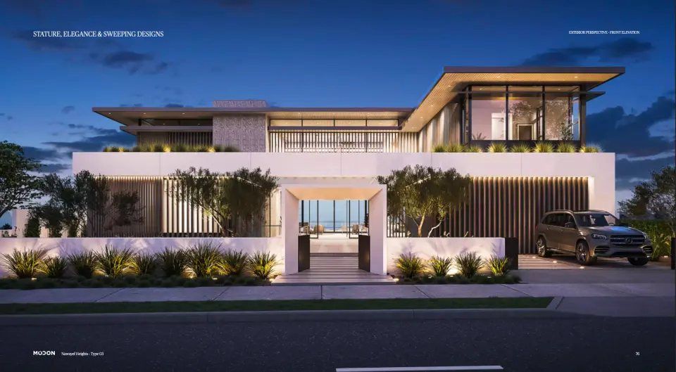 Nawayef West Heights by Modon Properties in Al Hudayriat Island