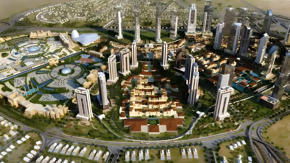 Sky Line by Peace Homes Group in Dubai Land Residence Complex