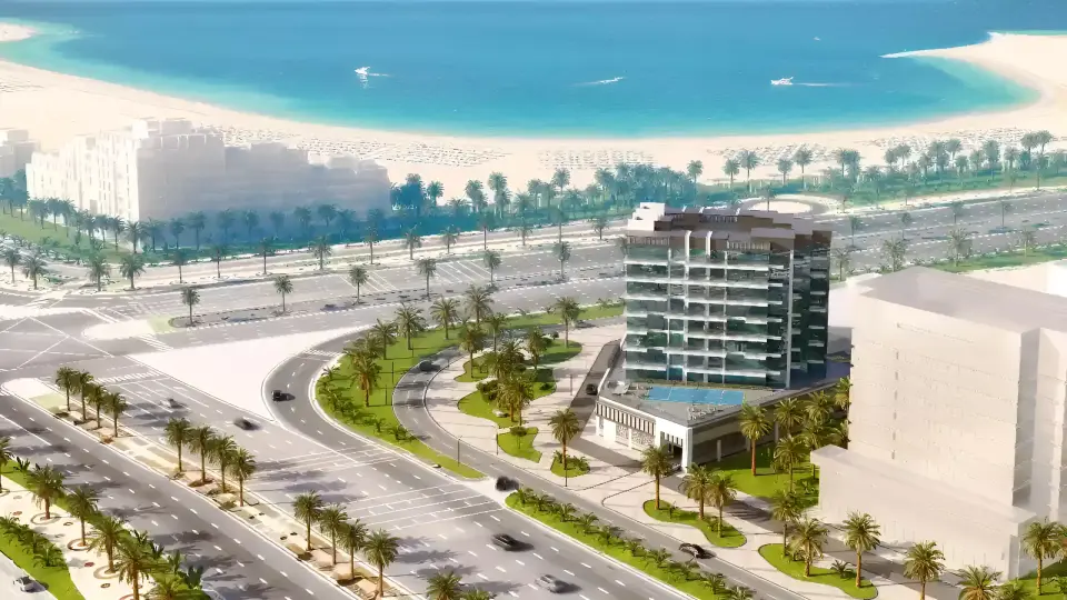 Sea View Residence Club House by Sama Ezdan Development in Dubai Islands