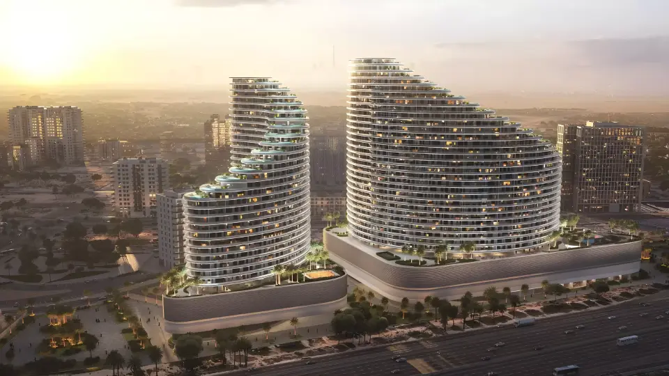 Binghatti Skyflame by Binghatti Developers in Majan