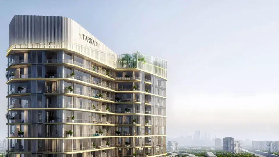 Celesto Tower 2 by Tarrad Development in Dubai Land Residence Complex