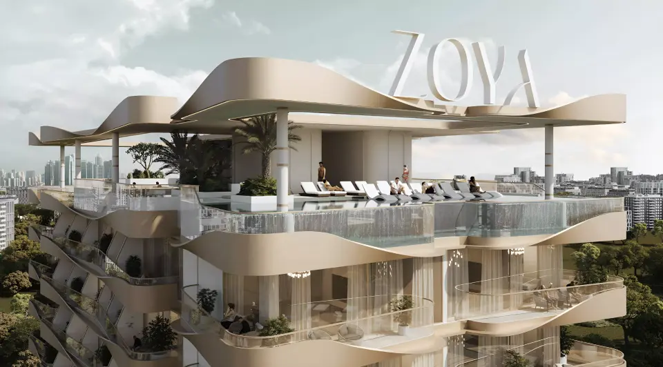 Nuve by Zoya Developments in Dubai Land Residence Complex