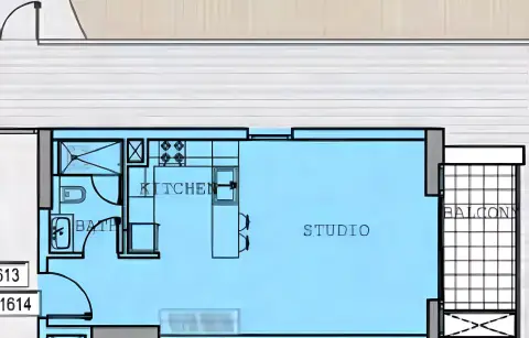 The Vyne Residence: Floor plan Type 1