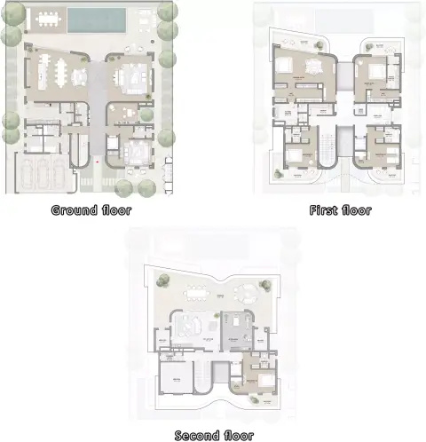 Karl Lagerfeld: Floor plan Type A, 11,344 sq ft