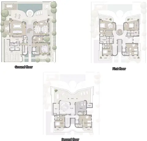 Karl Lagerfeld: Floor plan Type B, 18,869 sq ft