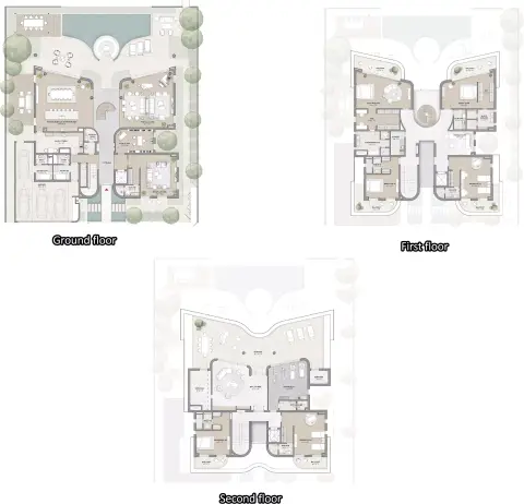 Karl Lagerfeld: Floor plan Type A, 13,006 sq ft