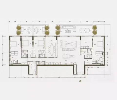 Mag Keturah Reserve: Floor plan Type A, 5,034 sq ft
