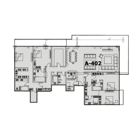 The 100: Floor plan Type A, 4,520 sq ft