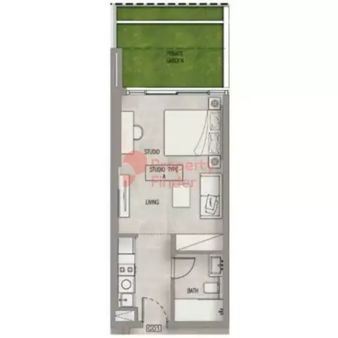 Oxford Terraces: Floor plan Type A