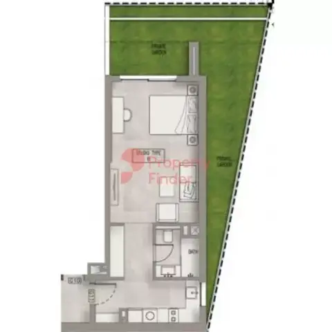 Oxford Terraces: Floor plan Type B