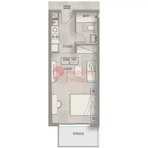 Oxford Terraces: Floor plan Type C
