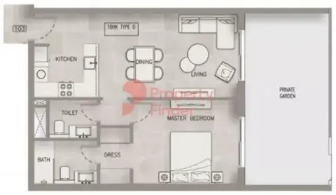 Oxford Terraces: Floor plan Type D