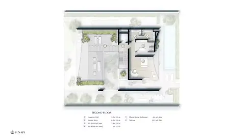 Lunaya Terraces: Floor plan Type A-Sol, 8,231 sq ft