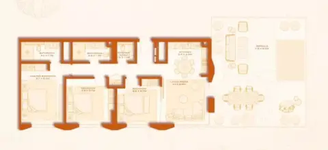 Avenew 888: Floor plan Type 1, 2,313 sq ft