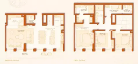 Avenew 888: Floor plan Type 1, 1,294 sq ft