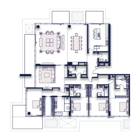 Silena: Floor plan Type PT4