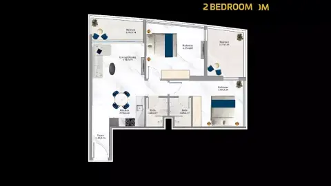 Aspirz Tower: Floor plan Type A