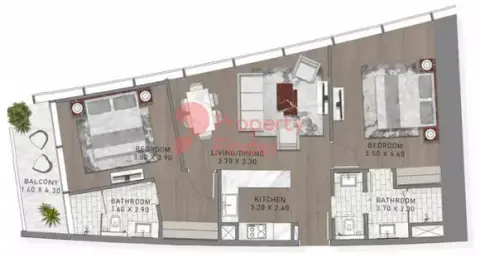 Safa Two: Floor plan Type B7