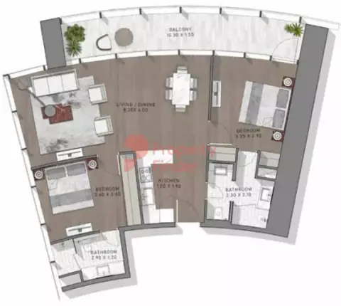 Safa Two: Floor plan Type B5