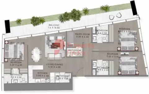 Safa Two: Floor plan Type C8