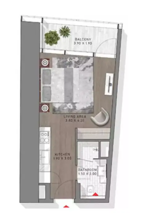 Safa Two: Floor plan Type 2
