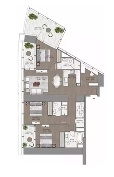 Safa Two: Floor plan Type 1
