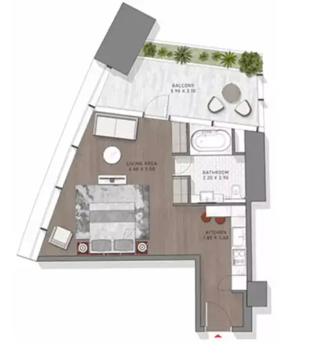 Safa Two: Floor plan Type 4