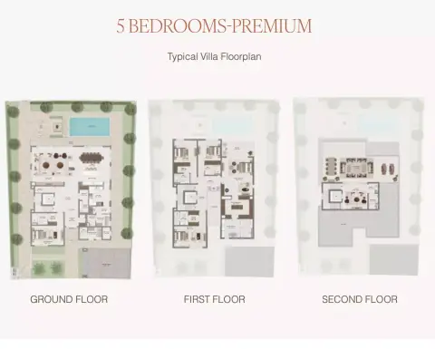 Avelia: Floor plan Type 2, 7,857 sq ft