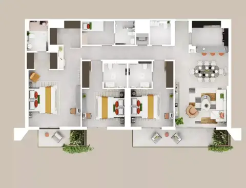 Rise By Athlon 1: Floor plan Type1, 2,152 sq ft