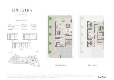 Grand Polo Club and Resort: Floor plan Type C, 2,482 sq ft