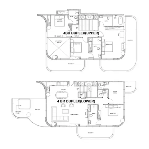 Villa Del Brunello: Floor plan Type 1