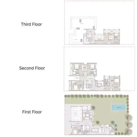 Sobha Elwood: Floor plan Type A, 7,193 sq ft