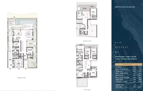 Palm Jebel Ali Frond B: Floor plan Type F, 8,293 sq ft