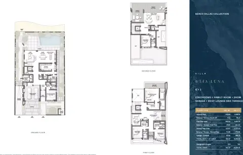 Palm Jebel Ali Frond B: Floor plan Type B, 8,205 sq ft