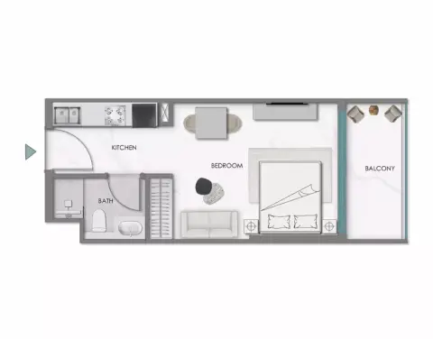 Samana Hills South: Floor plan Type A