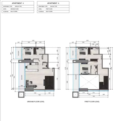 Auresta Tower: Floor plan Type 4