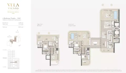 Vela Viento: Floor plan Type 1202, 10,032 sq ft