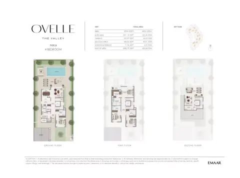 Ovelle: Floor plan Type V-75, 4,356 sq ft
