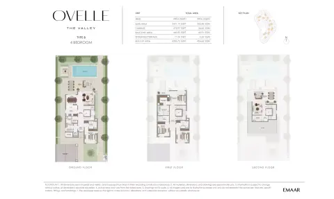 Ovelle: Floor plan Type V-3, 4,356 sq ft