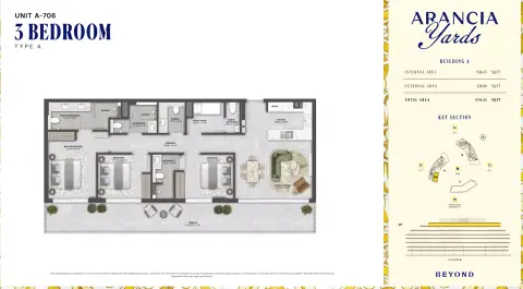 Arancia Yards: Plan Type A, 1,744 sq ft